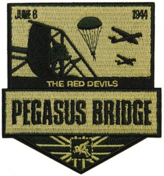 Picture of British Airborne Pegasus Bridge 6.Juni 1944 WWII Abzeichen Badge Patch